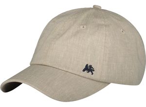 4066718311568 - LERROS Kappe Baumwolle Logo-Stickerei für Herren beige OneSize