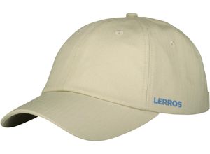 4066718311827 - LERROS Cap Baumwolle Logo-Applikation für Herren beige OneSize