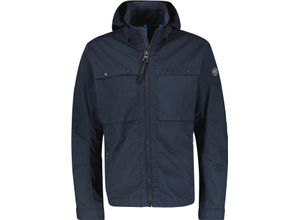 4066718321000 - LERROS Übergangsjacke Kapuze Brusttaschen für Herren blau M