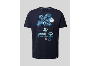 4066718352110 - T-Shirt mit Motiv- und Statement-Print