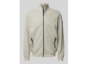 4066718440831 - Sweatjacke mit Label-Patch Modell SELANIK 4066718440831 - Sweatjacke mit Label-Patch Modell SELANIK