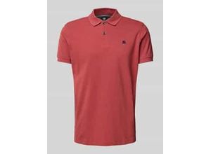 4066718453305 - Poloshirt mit Label-Stitching 4066718453305 - Poloshirt mit Label-Stitching