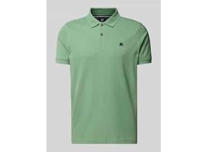 4066718453534 - Poloshirt mit Label-Stitching