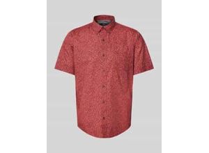 4066718454425 - Regular Fit Freizeithemd mit Label-Stitching 4066718454425 - Regular Fit Freizeithemd mit Label-Stitching