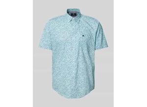 4066718454463 - Regular Fit Freizeithemd mit Label-Stitching 4066718454463 - Regular Fit Freizeithemd mit Label-Stitching