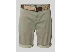 4066718456436 - Bermudas mit Gürtel und Gesäßtaschen