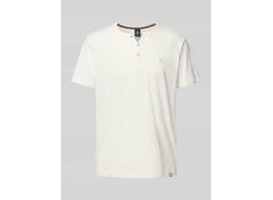 4066718489939 - T-Shirt mit Serafino-Ausschnitt