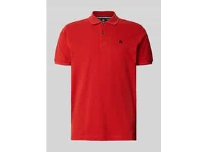 4066718565138 - Poloshirt mit Label-Stitching