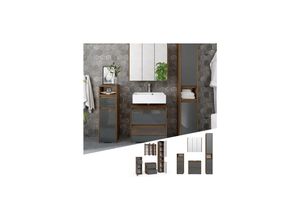 4066731040704 - Badmöbelset Spiegelschrank Unterschrank Midischrank Hochschrank Majest ANT 4066731040704 - Badmöbelset Spiegelschrank Unterschrank Midischrank Hochschrank Majest ANT