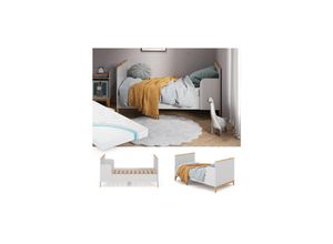 4066731231881 - Kinderbett Malia 160x80 weiß mit Lattenrost Bett für Mädchen & Jungen