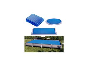 4066731232710 - OK-Living Eckige Solarfolie Pool blau Solarabdeckplane 800x500 cm