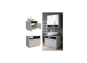 4066731248780 - Waschtischunterschrank Waschbeckenunterschrank Beatrice Grau Anthrazit modern 80x64 cm Badkommode Badschrank Badezimmer Schrank Badmöbel Schranktür Schrankfach 4066731248780 - Waschtischunterschrank Waschbeckenunterschrank Beatrice Grau Anthrazit modern 80x64 cm Badkommode Badschrank Badezimmer Schrank Badmöbel Schranktür Schrankfach