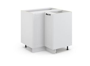 4066731390328 - Eckschrank Fame-Line Weiß Landhaus 805 cm  ap Marmor Vicco