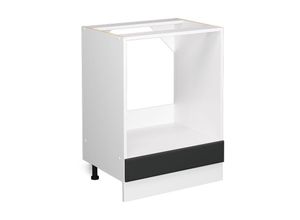 4066731397570 - Herdumbauschrank R-Line Anthrazit Landhaus 60 cm  ap Anthrazit Vicco