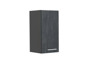 4066731403875 - Livinity Hängeschrank R-Line Schwarz Beton Anthrazit 30 cm