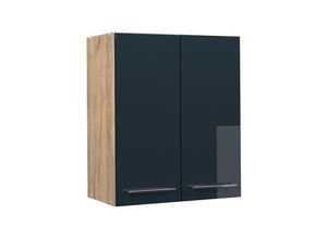 4066731407132 - Hängeschrank Fame-Line Dunkelblau Hochglanz 60 cm Vicco