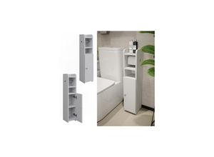 4066731410989 - Toilettenpapierschrank Fynn Weiß 176 x 822 cm mit 1 Tür Vicco 4066731410989 - Toilettenpapierschrank Fynn Weiß 176 x 822 cm mit 1 Tür Vicco