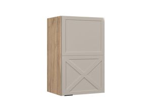 4066731452668 - Hängeschrank Fame-Line Eiche Grau-Beige gerahmt 45 cm