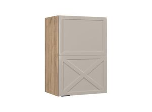 4066731452675 - Hängeschrank Fame-Line Eiche Grau-Beige gerahmt 50 cm