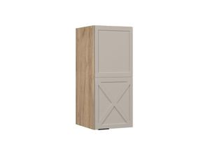 4066731452736 - Hängeschrank Fame-Line Eiche Grau-Beige gerahmt 30 cm