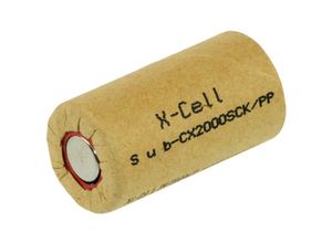 4066738023465 - Akku Sub-C 12V   2000mAh NiCd 2000SCK Pappmantel