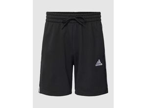 4066745317489 - adidas Shorts Tunnelzug Logo-Print für Herren schwarz XXL