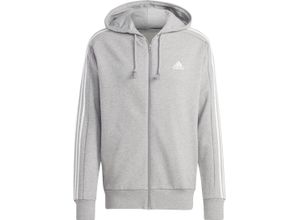 4066745474571 - adidas Sweatjacke Kapuze für Herren grau XL