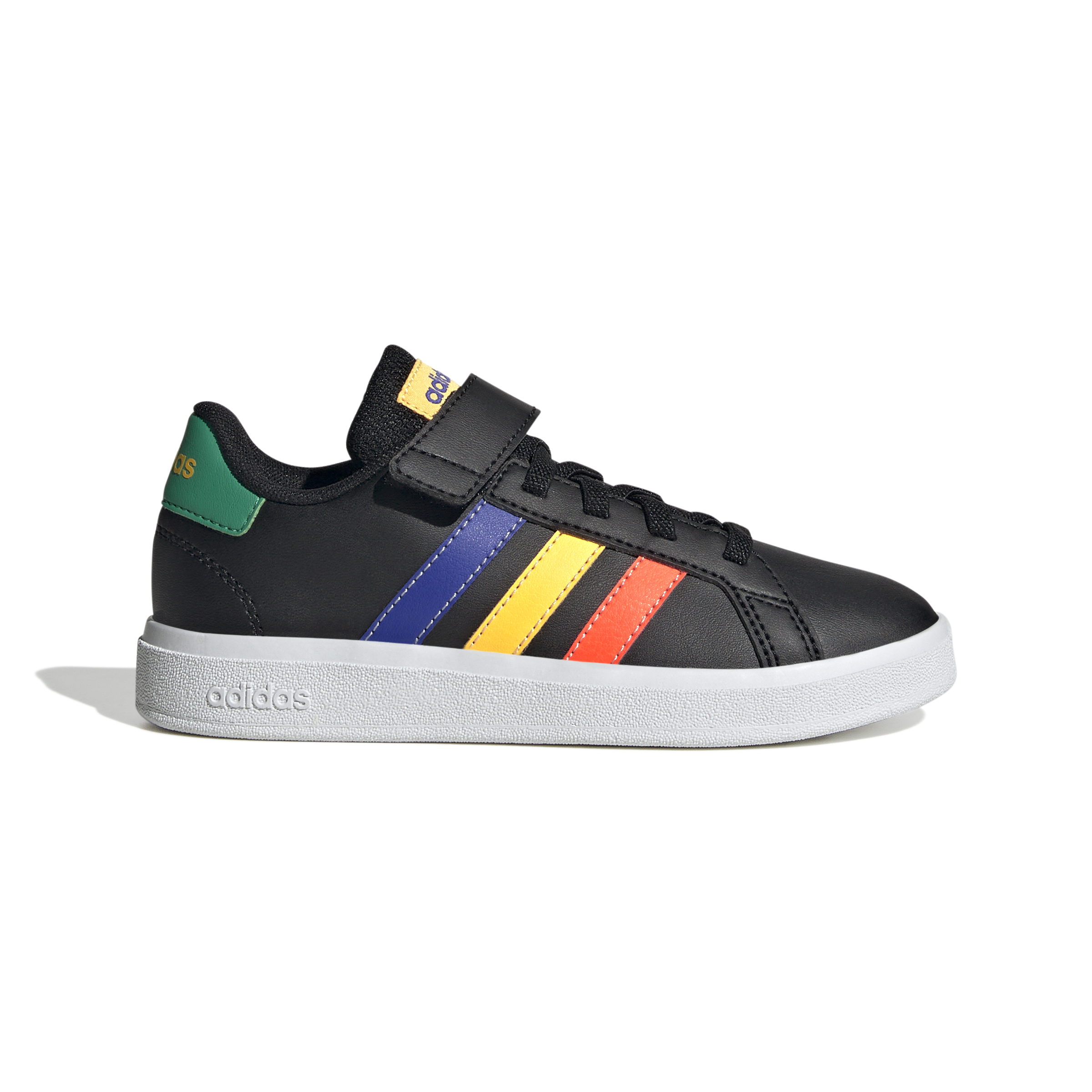 4066746139370 - Sneakers mit elastischen Schnürsenkeln und oberem Riemen Kind adidas Grand Court
