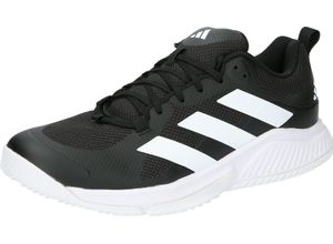 4066748835133 - adidas Performance Hallensportschuhe Court Team Bounce 2 atmungsaktiv Textil-Innenfutter für Herren schwarz 47 1 3