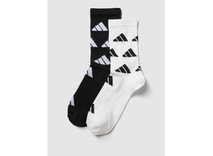 4066751899887 - AEROREADY Crew Logo Brand Love Socken 2 Paar