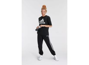 4066752257723 - Große Größen Sporthose schwarz-weiß GrL