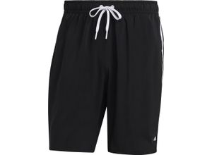 4066752722559 - adidas Badeshorts Logo-Print für Herren schwarz L