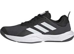 4066756118051 - adidas Hallenschuhe Rapidmove TR  atmungsaktiv rutschfest für Herren schwarz 44