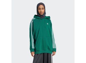 4066757217166 - Große Größen Kapuzensweatshirt dunkelgrün GrL