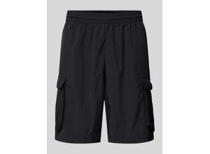 4066757432484 - Regular Fit Sweatshorts mit Cargotaschen