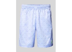 4066759610682 - Regular Fit Sweatshorts mit Allover-Muster