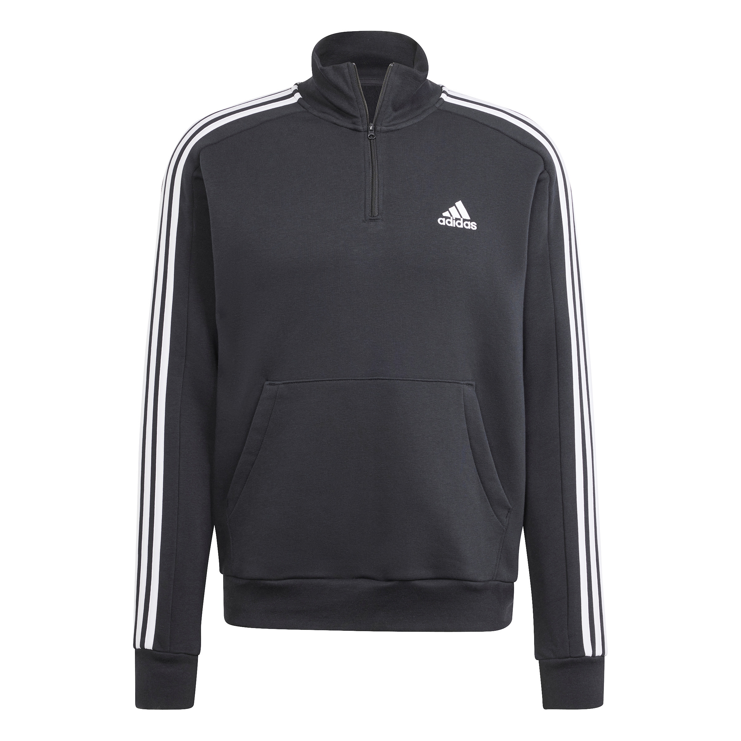 4066762002030 - Sweatshirt aus Molton 1 4 Reißverschluss adidas Essentials 3-Stripes