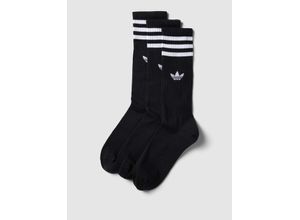 4066762046089 - - 3er-Pack einfarbige Socken in Schwarz