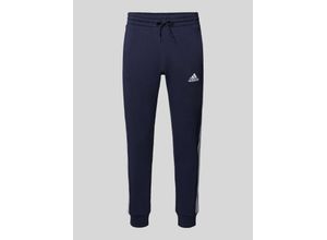 4066762313907 - Regular Fit Sweatpants mit Label-Stitching