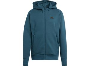 4066763483982 - Herren Kapuzenjacke New ZNE Premium petrol Größe L IN5087