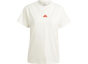 4066766132689 - adidas Sportswear T-Shirt Rundhals für Damen weiß XL