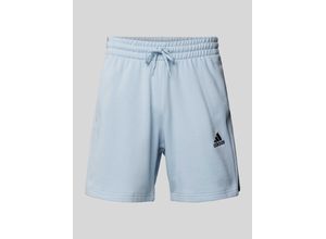 4066766998629 - Regular Fit Sweatshorts mit Label-Stitching