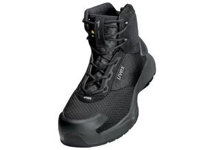 4066853009641 - uvex S1 PL PU TPU W11 6801236 Sicherheitsstiefel S1PL Schuhgröße (EU) 36 Schwarz 1 Paar