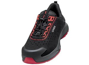 4066853011521 - uvex S1 PL PUR W11 6802252 Sicherheitshalbschuh S1PL Schuhgröße (EU) 52 Schwarz Rot 1 Paar