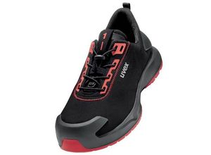 4066853012078 - uvex S3L PUR W11 6803235 Sicherheitshalbschuh S3L Schuhgröße (EU) 35 Schwarz Rot 1 Paar