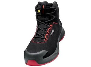 4066853012801 - uvex S3L PUR W11 6804236 Sicherheitsstiefel S3L Schuhgröße (EU) 36 Schwarz Rot 1 Paar