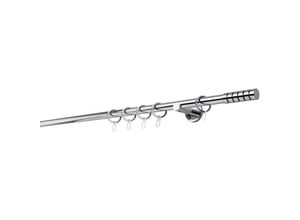 4066866109857 - Gardinenstange MYDECO 20mm Rillcube Wandträger 65 cm Gardinenstangen Gr L 340 cm 1 läufig grau (chromfarben) Gardinenstangen Wandmontage 4066866109857 - Gardinenstange MYDECO 20mm Rillcube Wandträger 65 cm Gardinenstangen Gr L 340 cm 1 läufig grau (chromfarben) Gardinenstangen Wandmontage