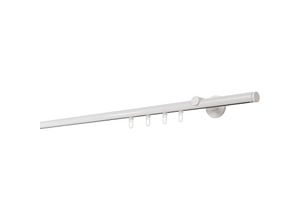 4066866171717 - Ondeco - Gardinenstange auf Maß Innenlauf 20mm Match 1-lauf Vorhangstange Wandträger 65cm Stilgarnitur Gleiter für Vorhänge - Weiß - 200cm 4066866171717 - Ondeco - Gardinenstange auf Maß Innenlauf 20mm Match 1-lauf Vorhangstange Wandträger 65cm Stilgarnitur Gleiter für Vorhänge - Weiß - 200cm