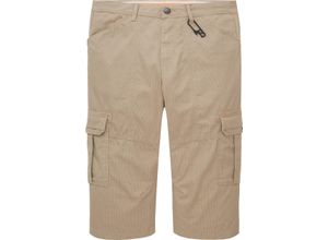 4066887199363 - TOM TAILOR Cargo Shorts Max seitliche Eingrifftaschen für Herren beige 33