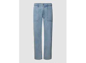 4066887544057 - Straight Fit Jeans mit Zierleisten Modell 90s